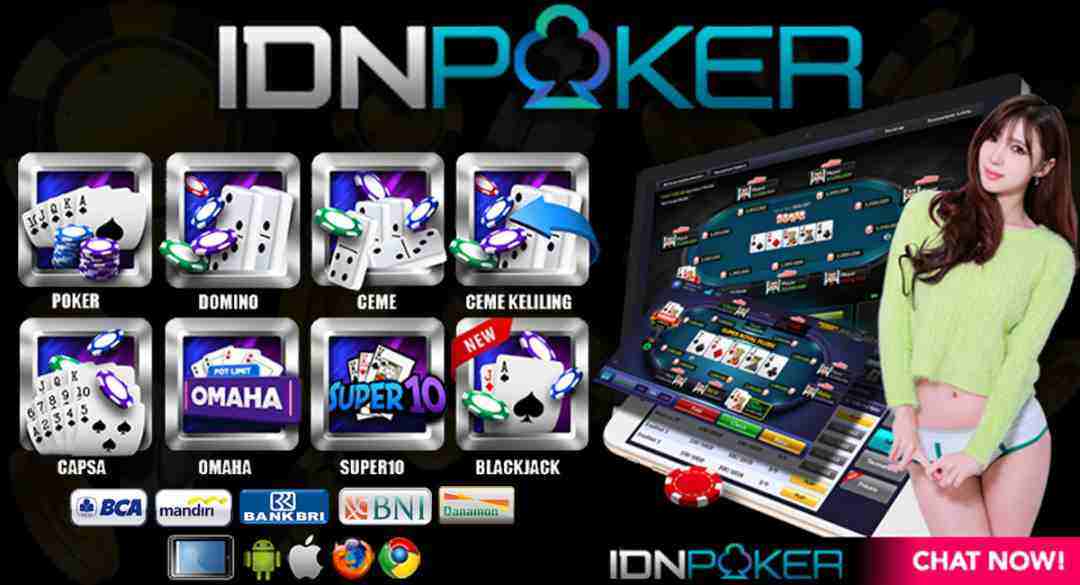 Tựa game Poker Texas Hold tại công ty IDN Poker